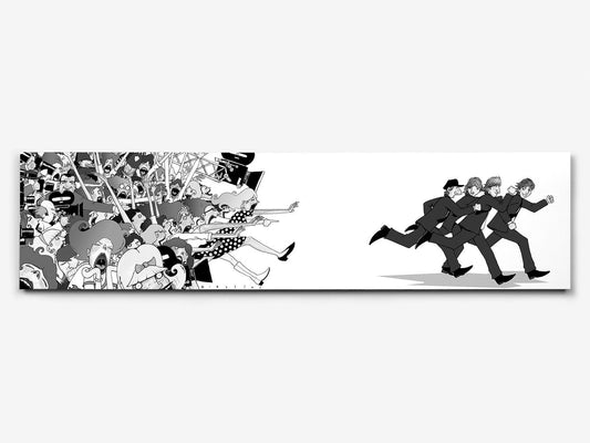 Hard Day's Night, The Beatles - Museum Quality Giclee Canvas Print Stretched