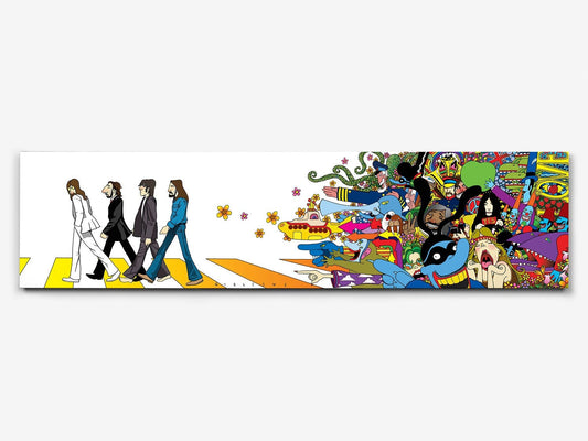 Abbey Road by the Beatles, POP Art by David Gildersleeve