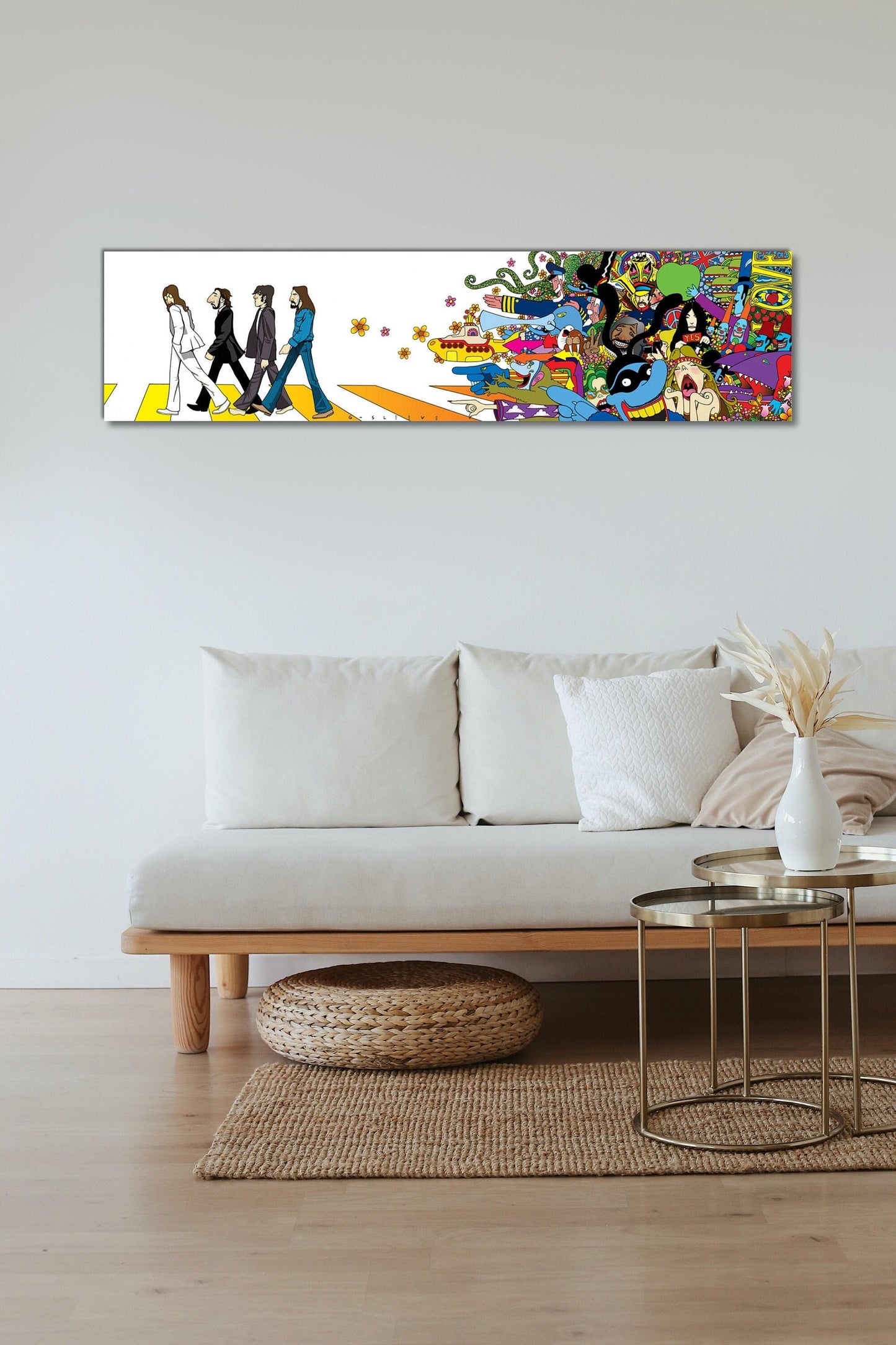 The Beatles Abbey Road Art - David Gilderdleeve-Museum Quality Giclee Canvas Print Stretched