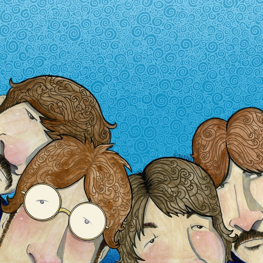 All You Need Is Love - The Beatles, Museum Quality Giclee Canvas Print Stretched